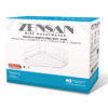 Single Bath Corner Shelf Square White PE Plated - Image 5