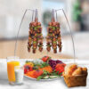 Skewer Set Chrome Plated