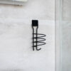 Hair Dryer Holde Black PE Plated - Image 3