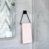 Triangle Towel Holder Black PE Plated - Image 2