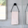 Triangle Towel Holder Black PE Plated