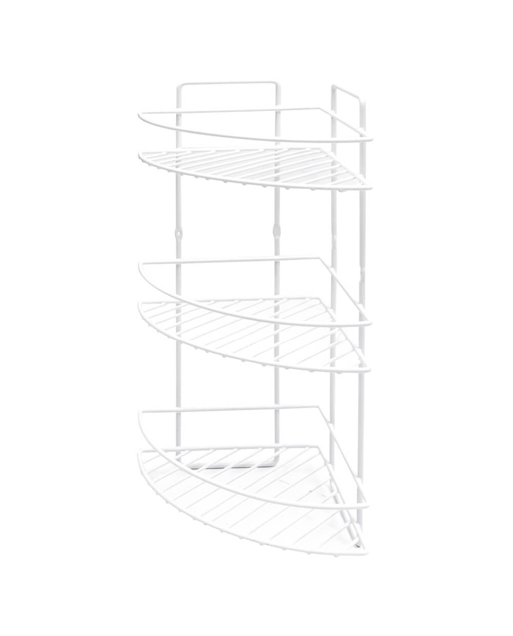Étagère Salle De Bain 3 Niveaux En Bois Et Métal – Rangement Organisateur Pour Cosmétiques – 33x17,5x44 Cm – Résistant à L’humidité
