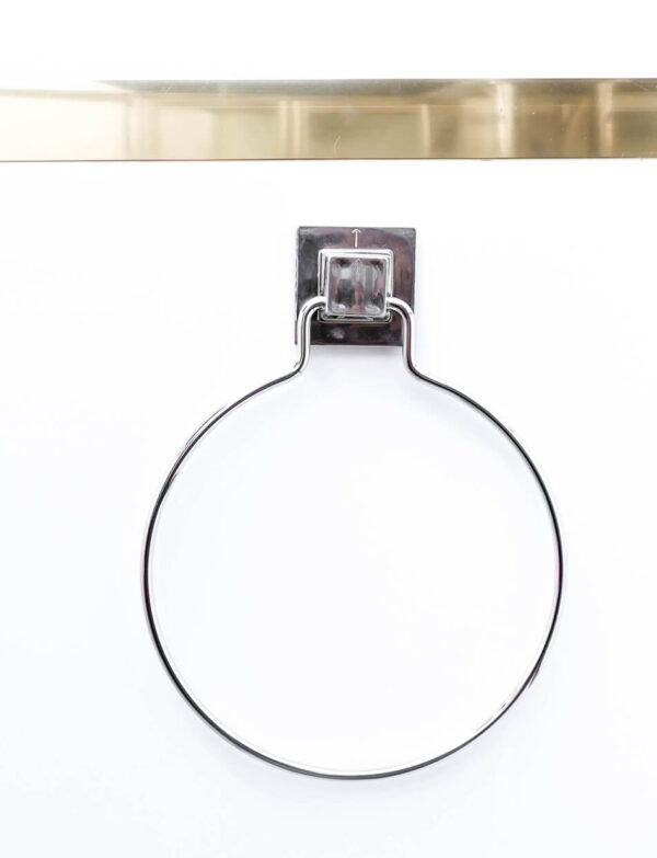Ring Towel Holder Chrome Plated