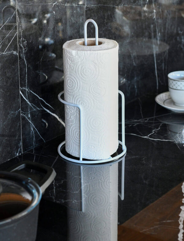 Portarrollos de papel blanco con revestimiento de PE
