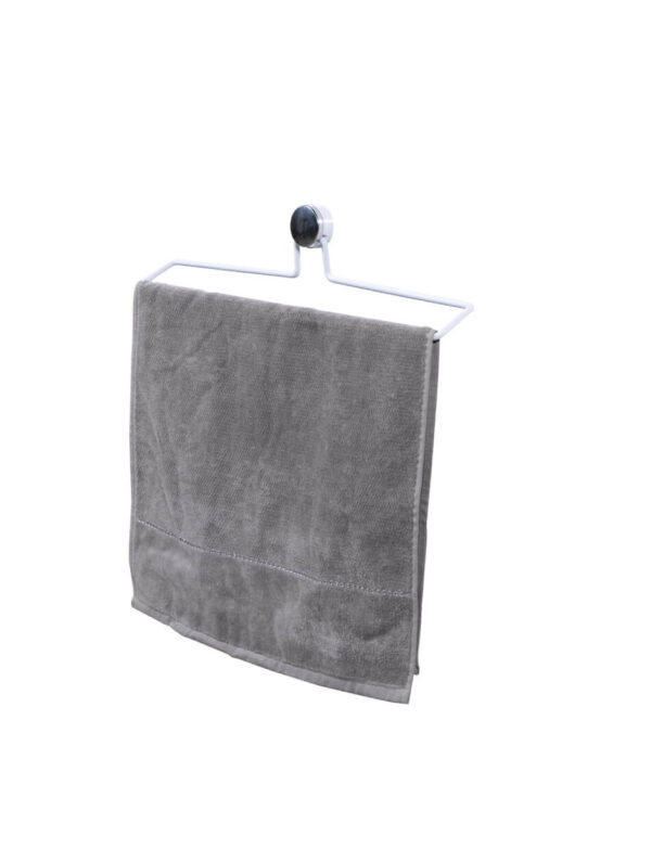 Rectangle Towel Holder White PE Plated