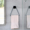 Triangle Towel Holder Anthracite PE Plated - Image 3