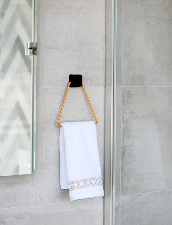 Triangle Towel Holder Gold PE Plated