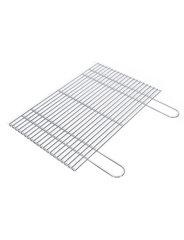 Stainless Chrome Folding Handle Bbq Grill